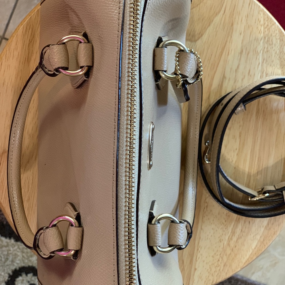 CROSSGRAIN LEATHER MINI BENNETT SATCHEL - Picture 5 of 8